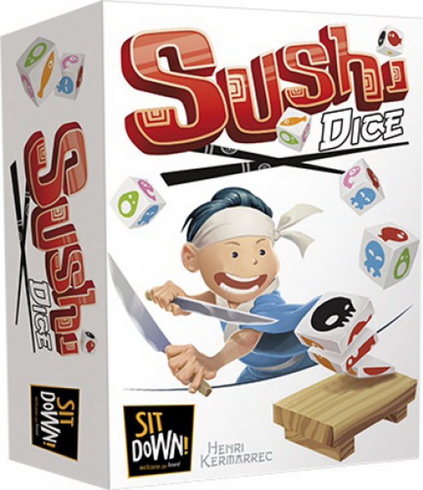 Sonstige Verlage Sushi Dice – Das schnelle Würfelspiel: Zutaten sammeln und Sushi-Platten zubereiten 129536