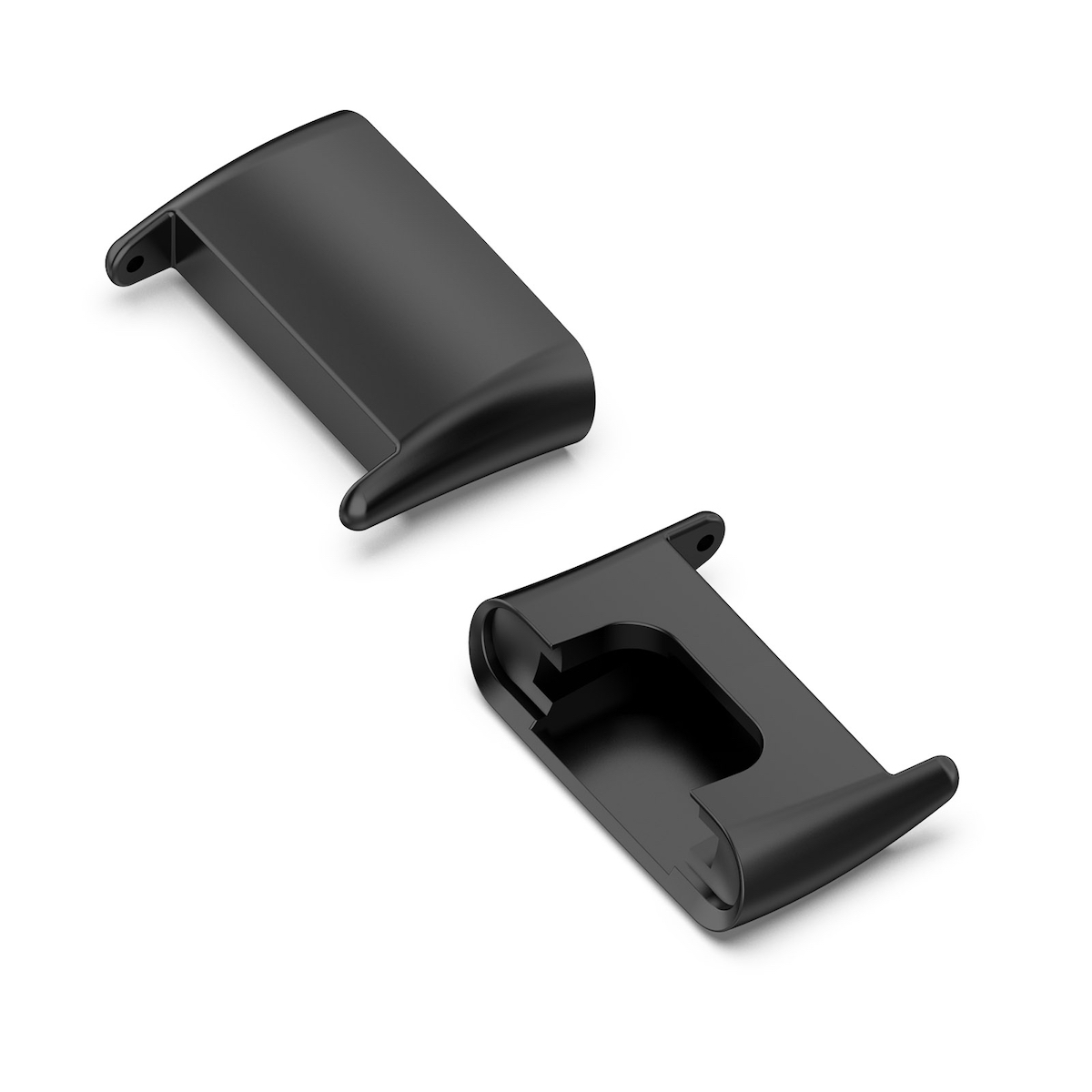 Pre Xiaomi Mi Band 7 Kovový náramok Hodinky Adaptér Príslušenstvo Black Smart Watch Príslušenstvo Náramkové hodinky Kovový konektor