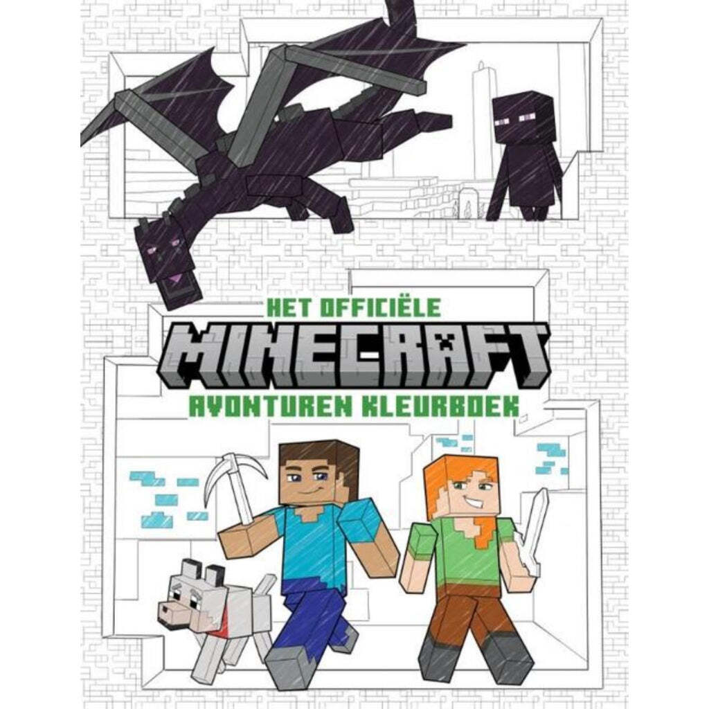 WPG Uitgevers Minecraft Het OfficiËLe Minecraft Kleurboek
