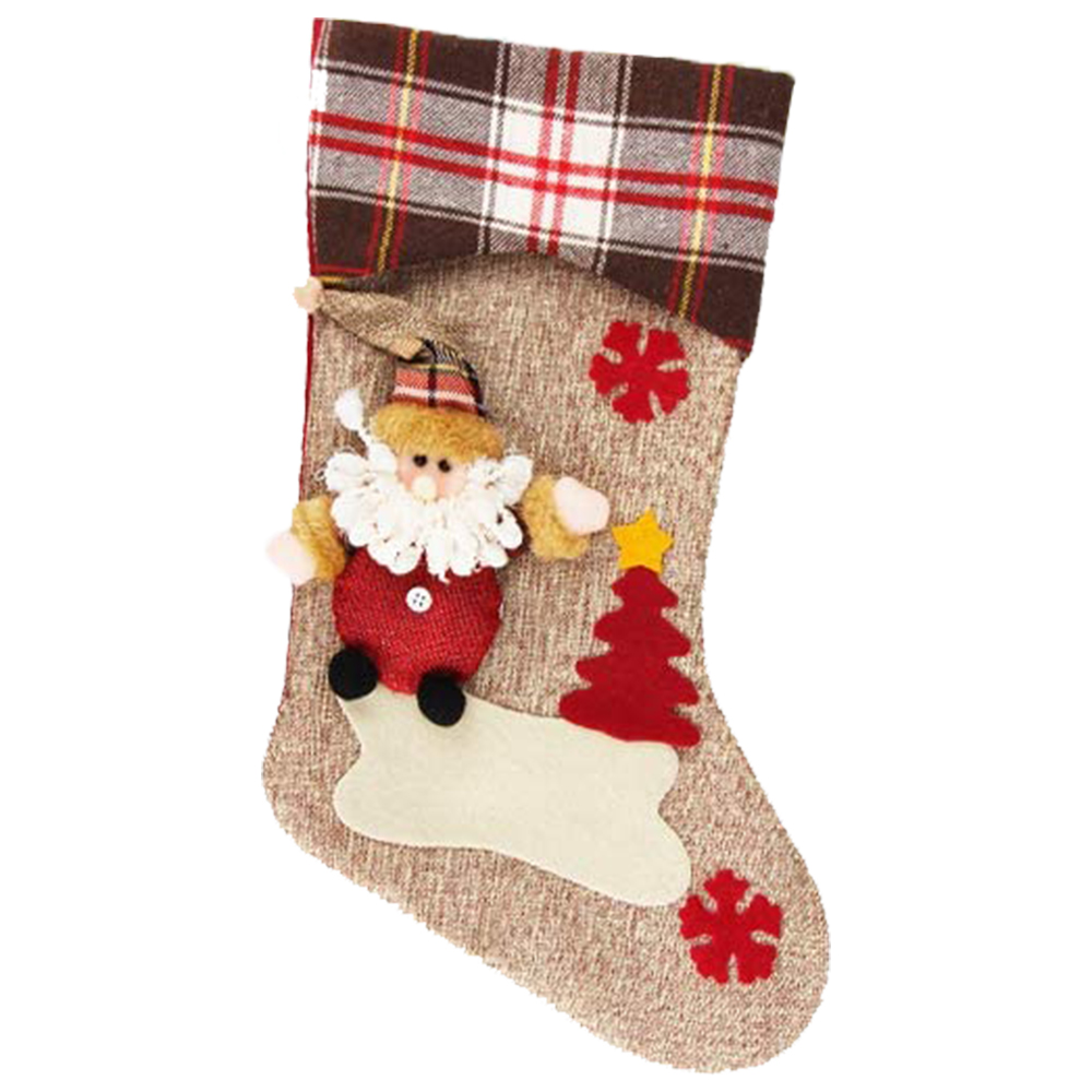 Weihnachtsstrumpf Mit Texas-Flagge & Pailletten – Großer Socken Für Geschenke, 33,5 Cm, Festtagsdeko