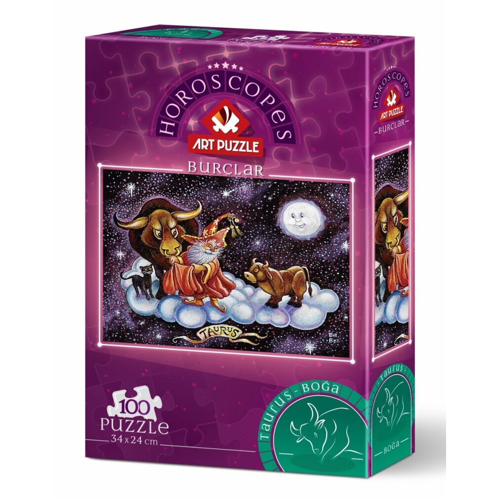 ART PUZZLE Puzzle Tierkreiszeichen: Stier 100 Teile