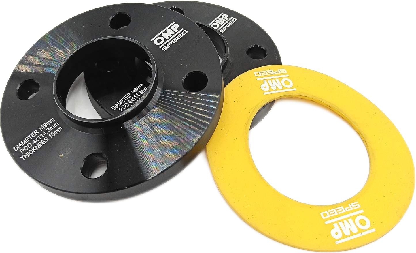 OMP SPEED Set Separatoren Separatorplatte 15MM 4X114,3 67,1 M12X1,5 Aufhängung Ersatz & Reparatur