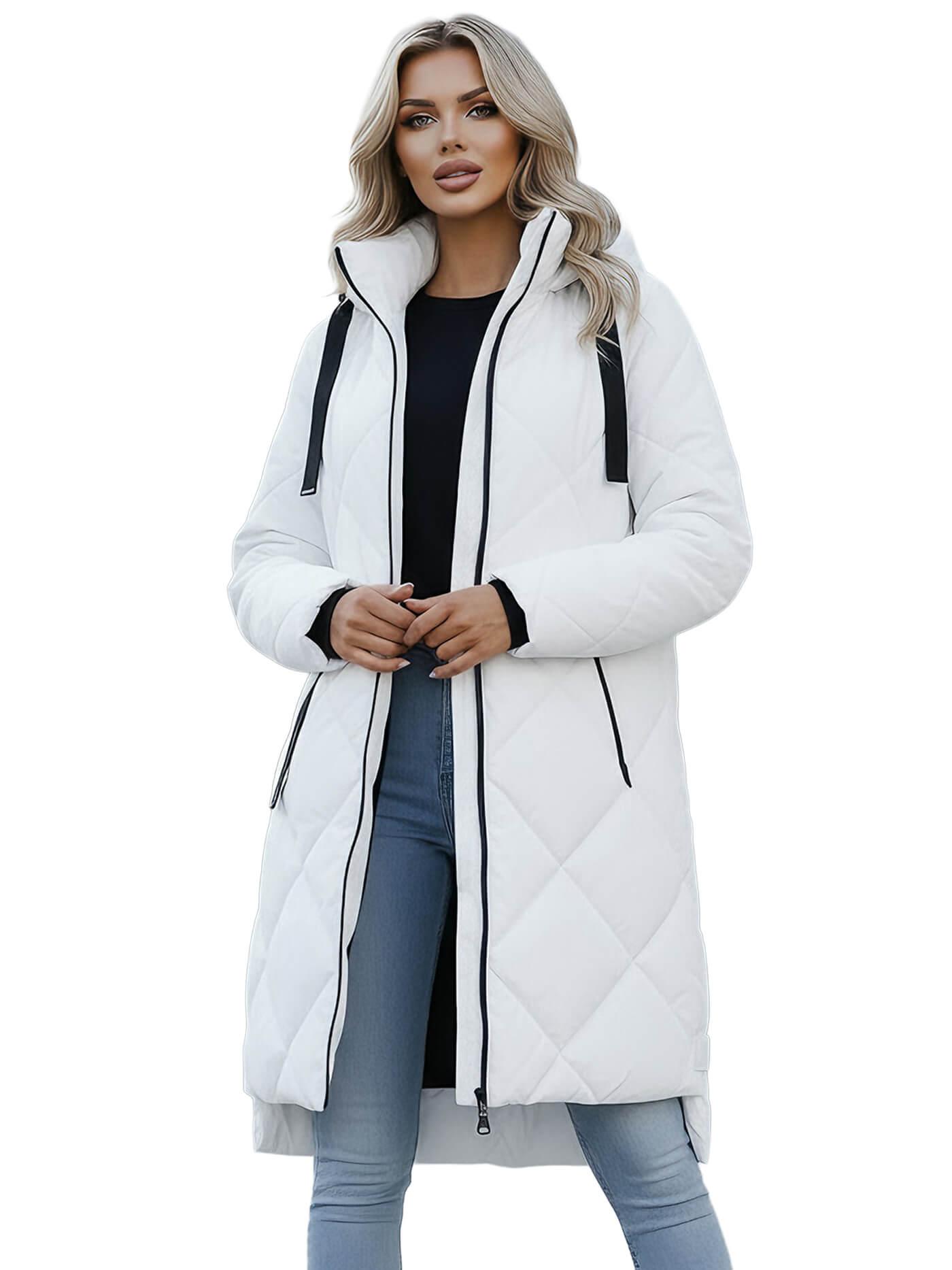 Damen Jacke Weiß OZONEE JS/5M3168/281Z XL