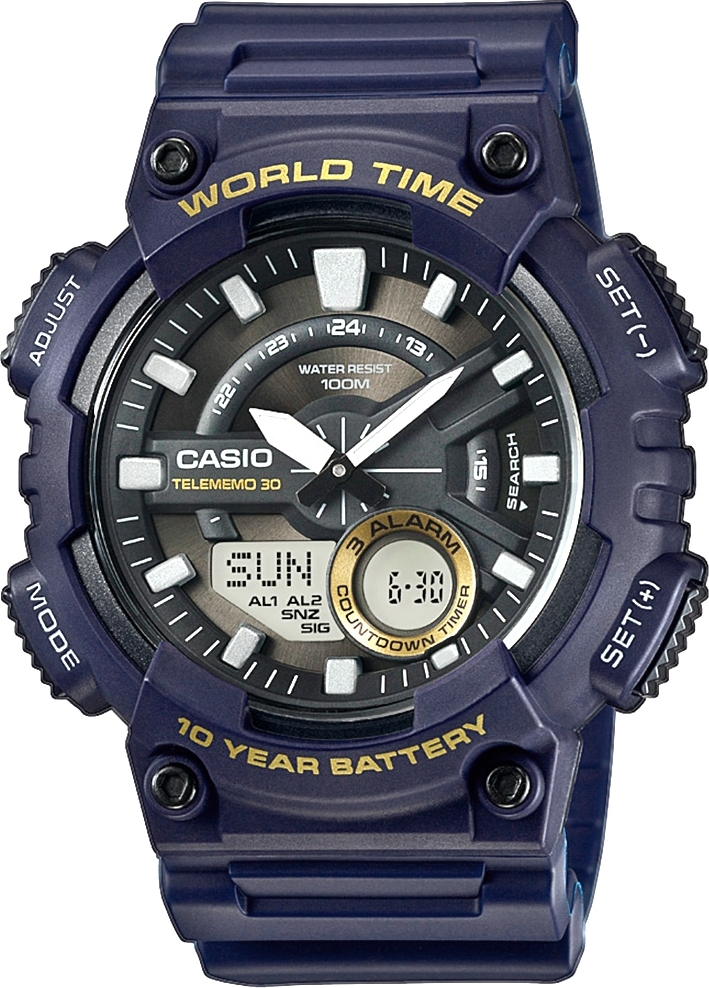 Herren Uhr Casio AEQ-110W-2AVDF