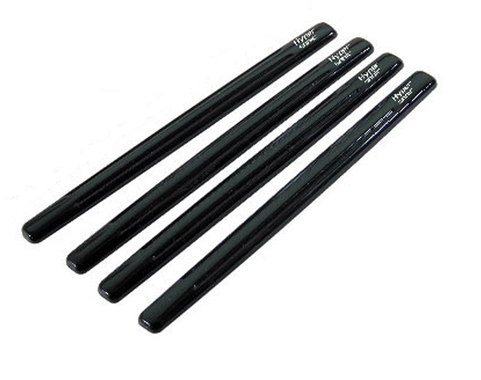 Hypersonic türschutzleisten 12,5 x 1 cm schwarz 4 Stück HP6113