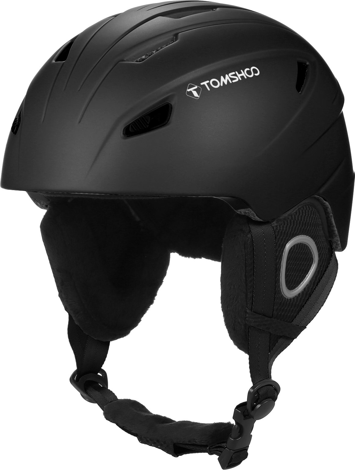 Lixada Skihelm mit abnehmbarem Brillen-Innenfutter und Ohrpolstern. Leichter Snowboardhelm fuer Damen und Herren zum Snowboarden und Radfahren