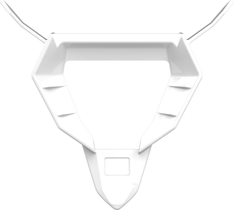 Airoh Helmet Glanzweiße Kinnbelüftungsgrundlage für den Airoh Twist 3 Helm 15PRN102W