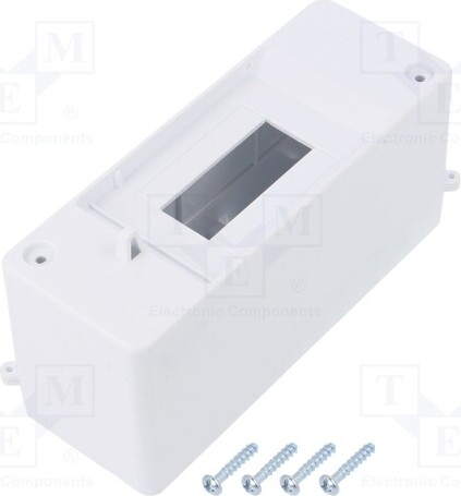 TNE 1x Gehäuse: für Modulapparatur Anz.Mod: 2 IP20 weiss Polystyrol 2302-00 Gehäuse f _1GH_EPN-2302-00