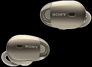 Sony 1000X Kabellose Ohrhörer mit Geräuschminimierung, True Wireless Stereo (TWS), 20 - 20000 Hz, Anrufe/Musik, 6,8 g, Kopfhörer, Gold WF1000XN