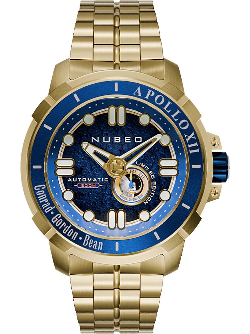 Nubeo NB-6093-44 Hodinky Apollo 55. automatická limitovaná edícia 48 mm
