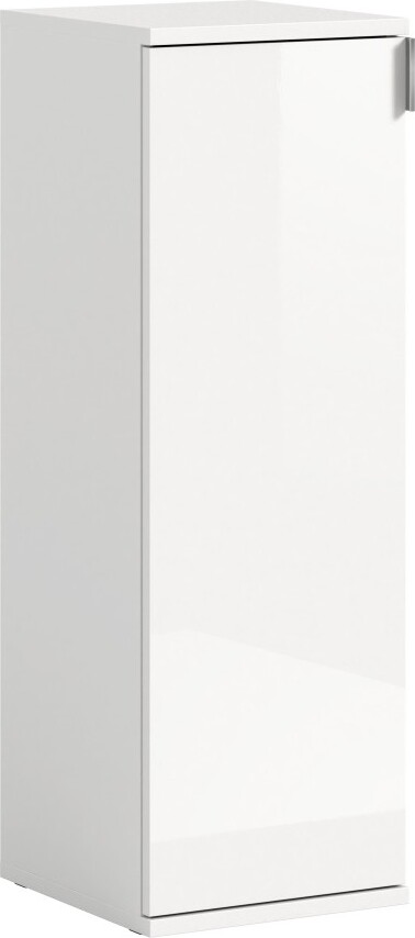 Meublorama Möbelstück BODITE – 1 Tür – Lackweiß – Kompakt und modern
