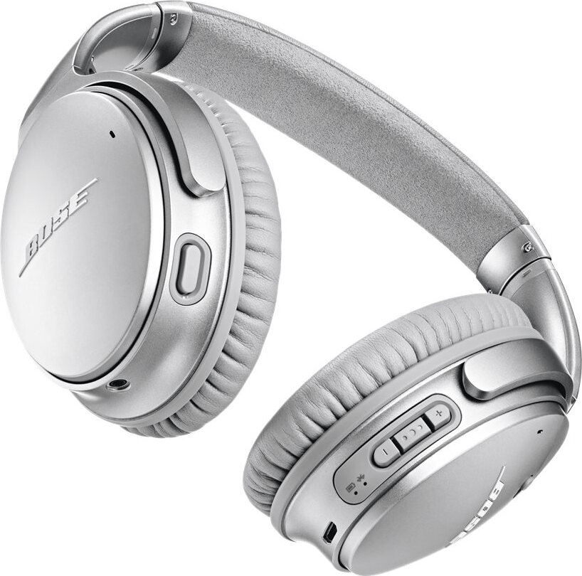 Bose QuietComfort 35 Kopfhörer Verkabelt & Kabellos Kopfband Anrufe/Musik Bluetooth Silber