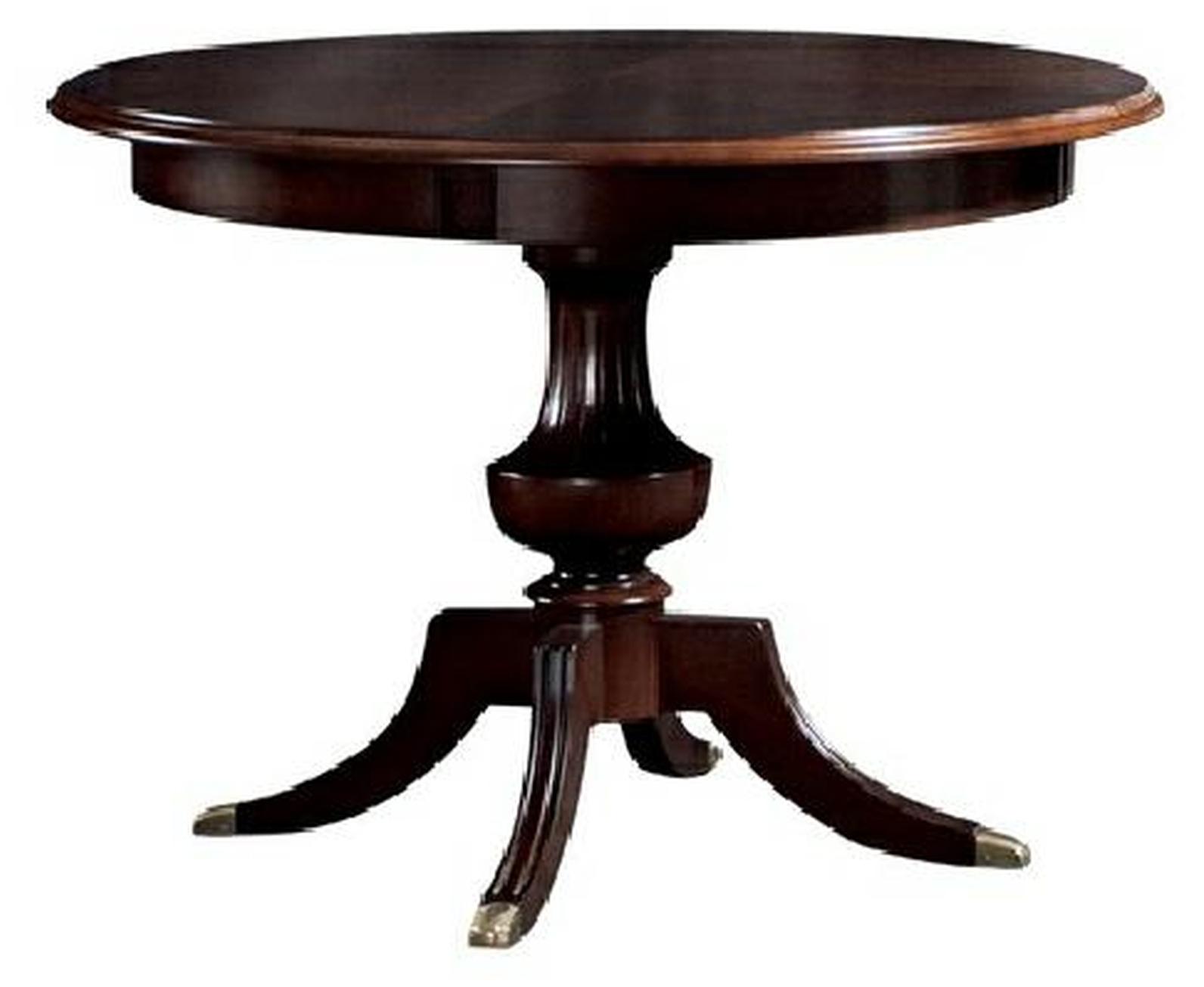 Esstisch Tisch Tische Echtholz Holztisch Klassischer Barock Rundtisch Esszimmer