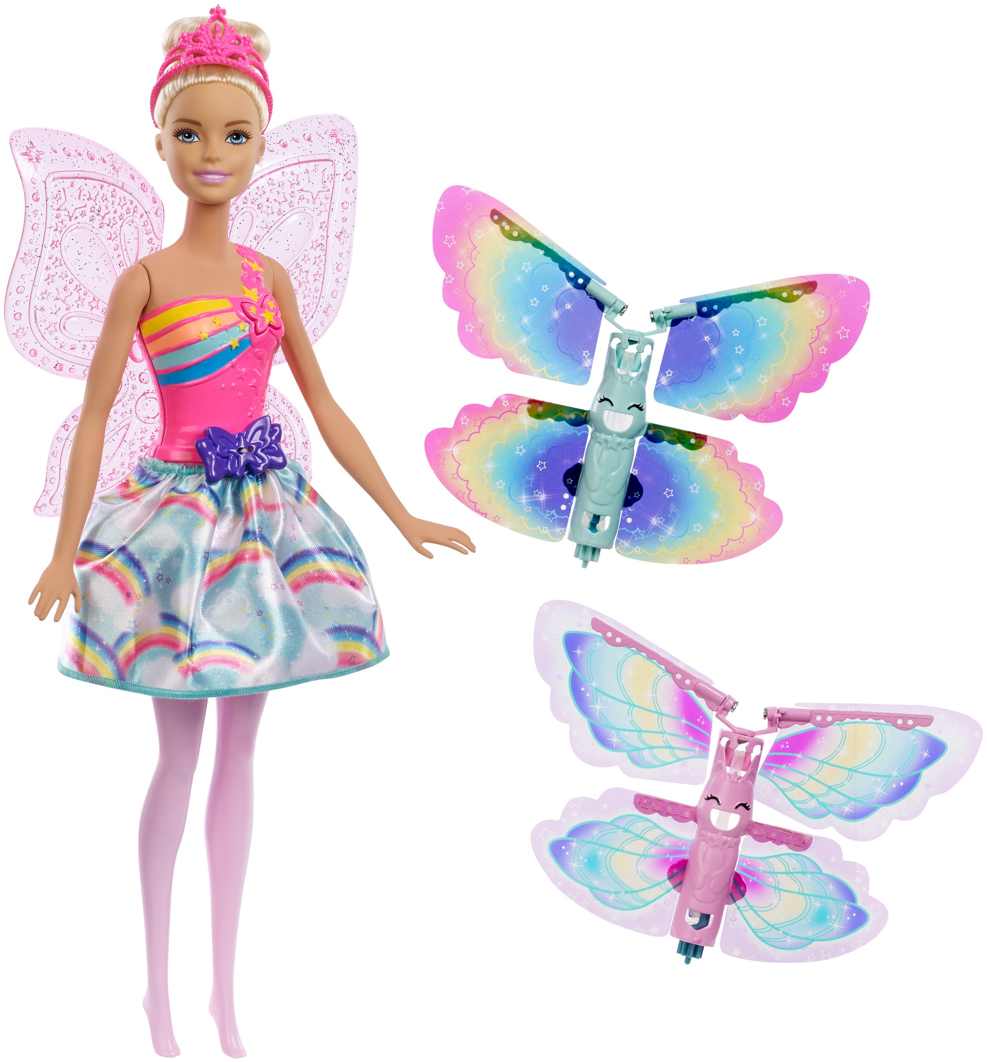Barbie Dreamtopia Prinzessin blond Puppe Regenbogen Outfit FXT14 Neuware 