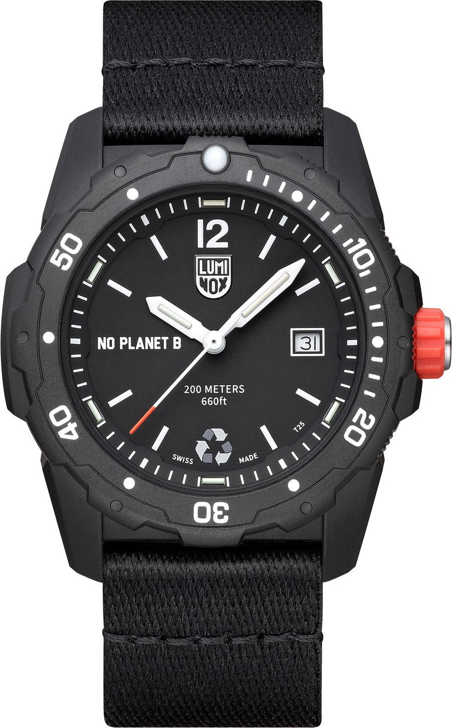 Luminox XB.3722.ECO Pánske hodinky Bear Grylls Survival Eco No Planet B 42mm 20ATM