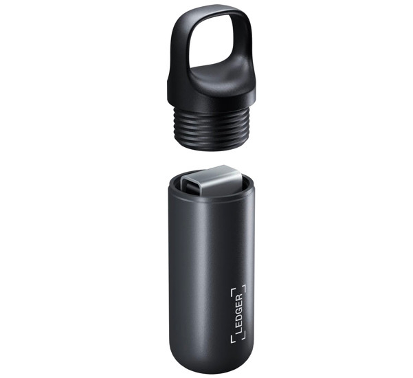 Schutzhlle Ledger Nano S Plus Pod fr Kryptowhrung Wallet, Schwarz