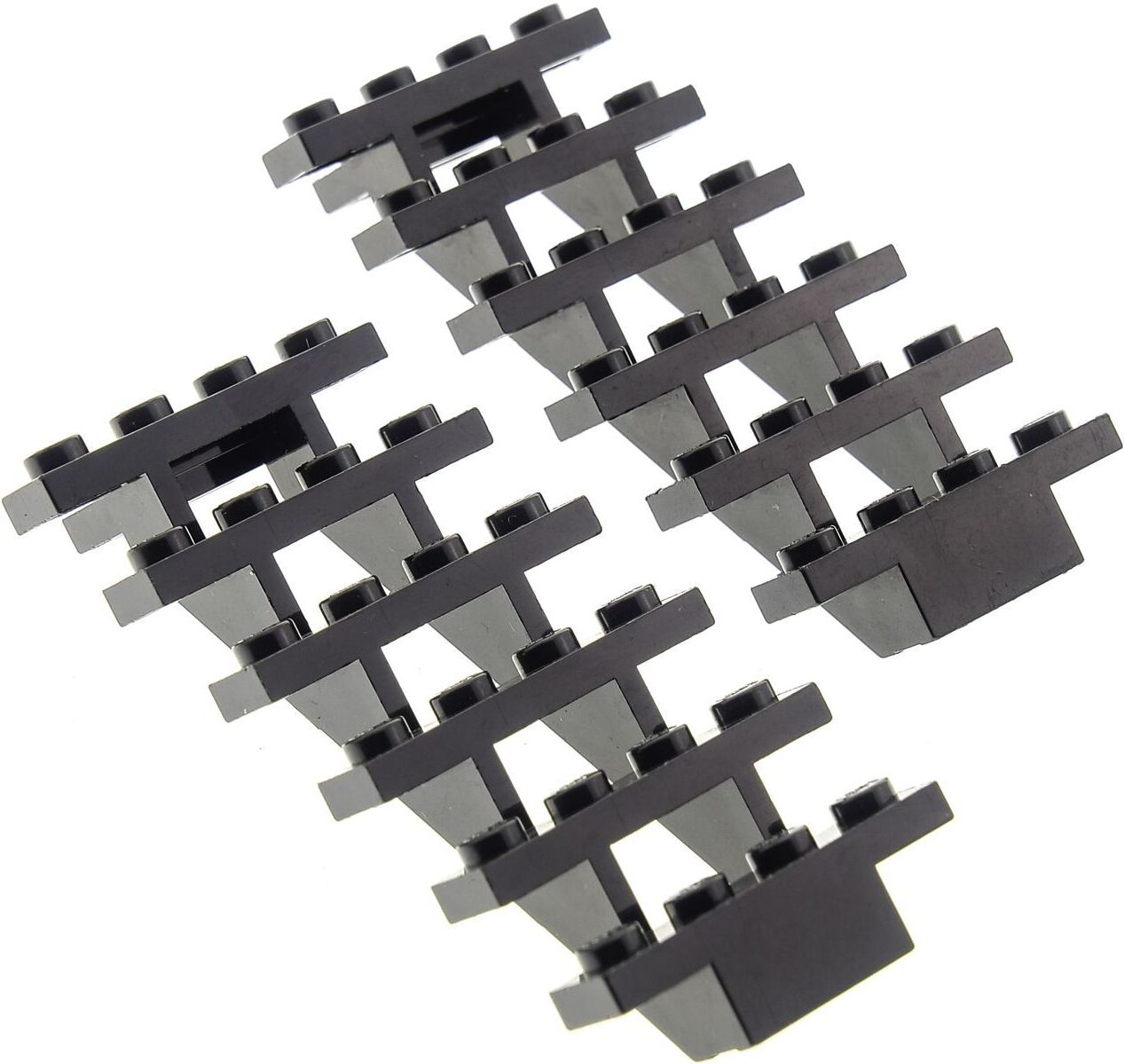 2x Lego rebrík 7x4x6 čierny Star Wars Set 3182 6761 7739 4105288 30134