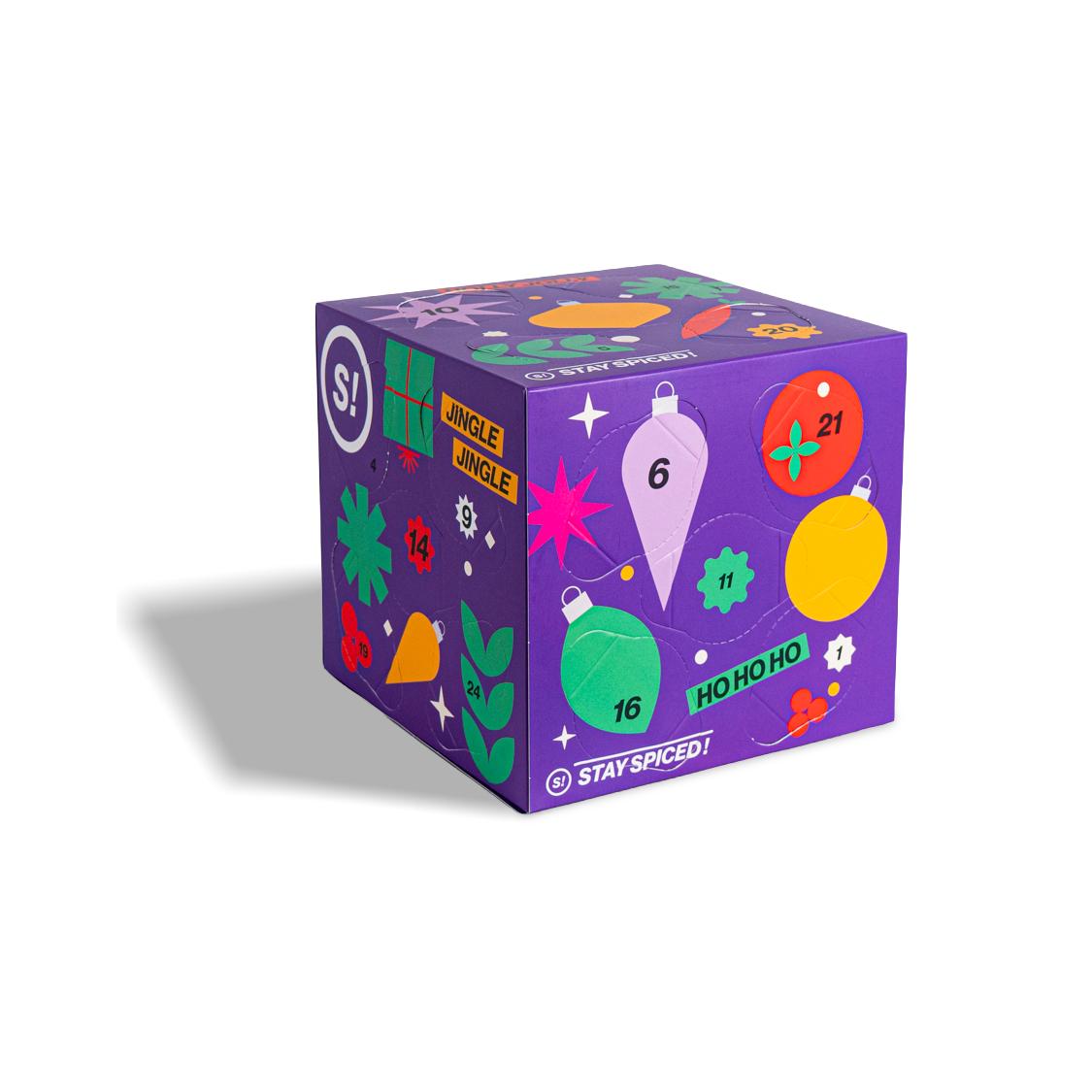 STAY SPICED Gewürz Adventskalender 2026 SPICE CUBE Mini mit 24 Gewürzen