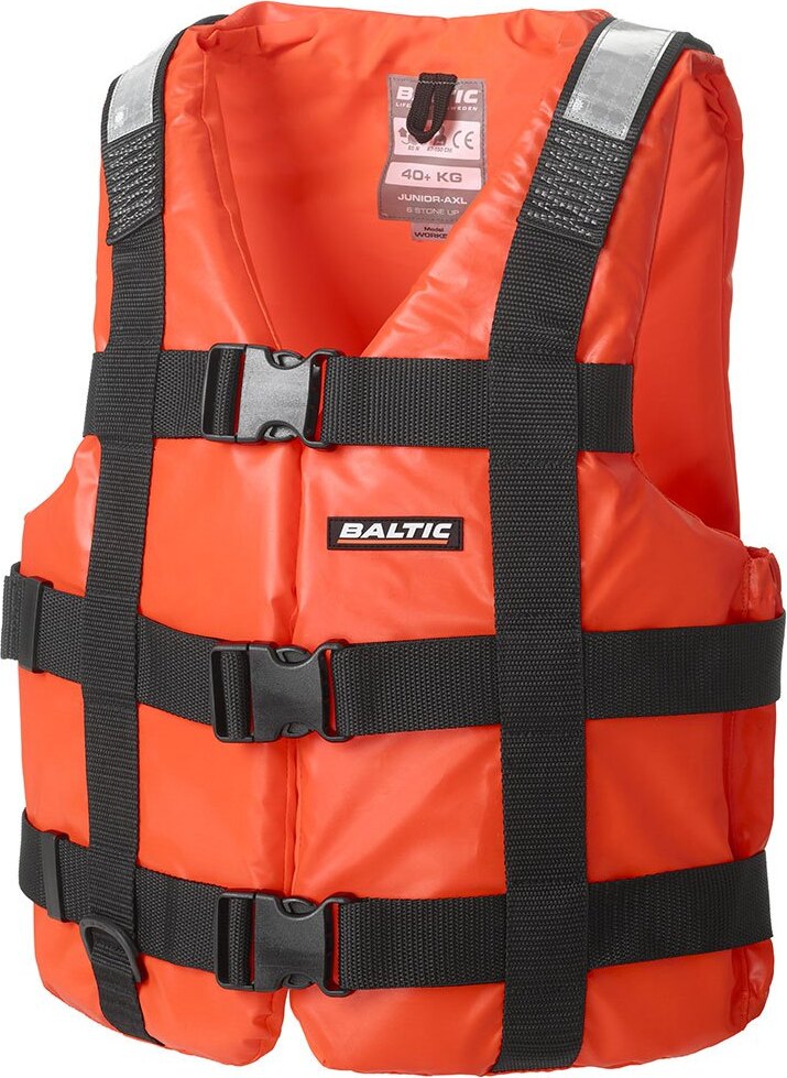 Baltic Worker Hybrid-rettungsweste Rot 40-130 kg Rot 40-130 kg 5112-000-1