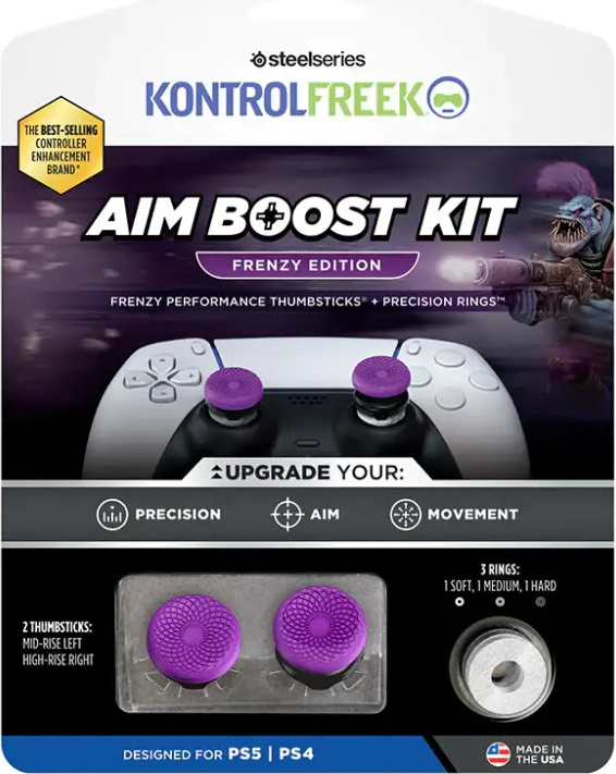 Zubehr KontrolFreek Performance Thumbsticks + Przisionsringe Fenzy Edition 6106-PS5