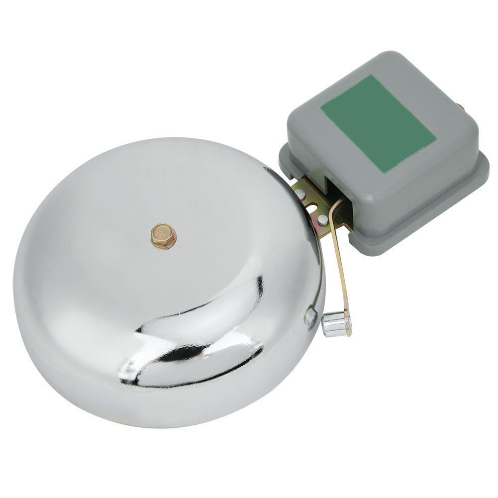 Elektrische Glocke,Elektrische Glocke aus Edelstahl,Schulglocke,Nichtparkende Glocken,Glocken
