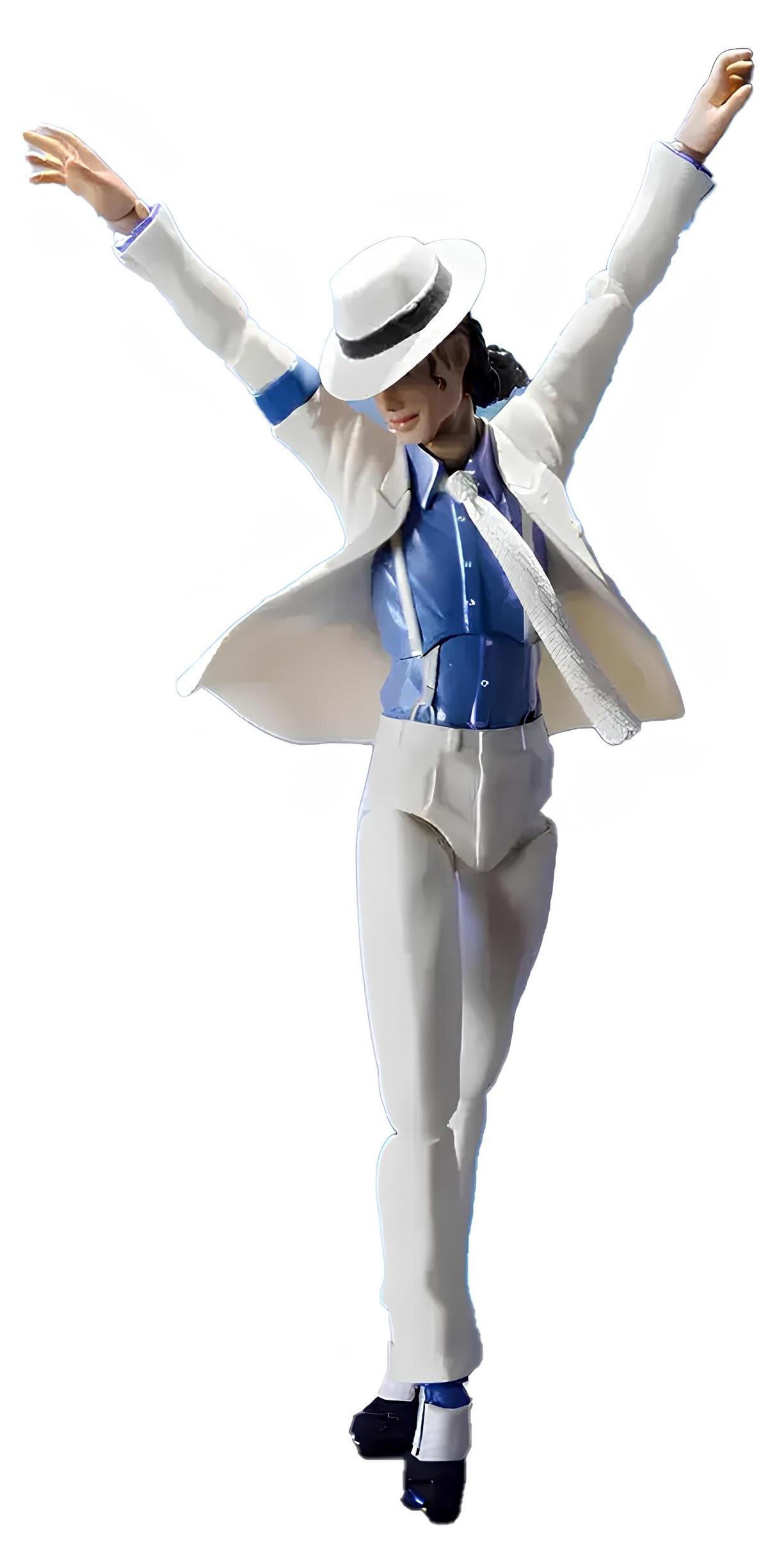 bez marki RESTEQ Michael Jackson Figur Michael Jackson 20 cm, King of Pop