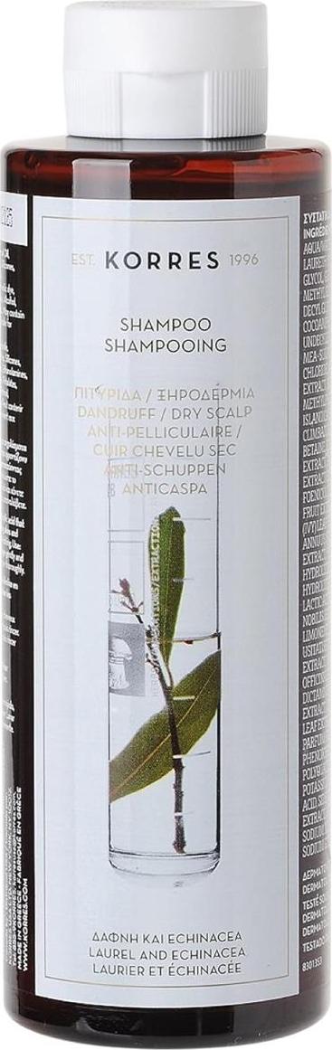 KORRES Laurel und Echinacea Anti-Schuppen Shampoo silikon und parabenfrei 250ml 21000947