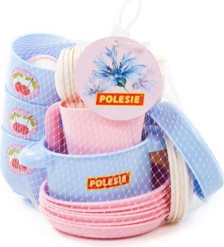 80226 Polesie Set von Gerichten für 6 Personen Haushälterin, 38el. im Gitter 10,99
