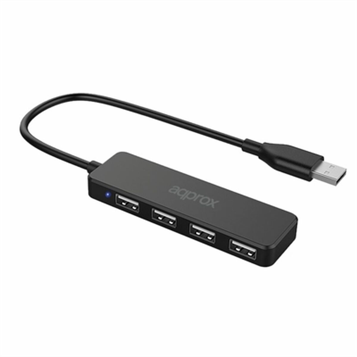 Approx 4-Port-Hub usb 2.0 schwarz ungefähr APPC46