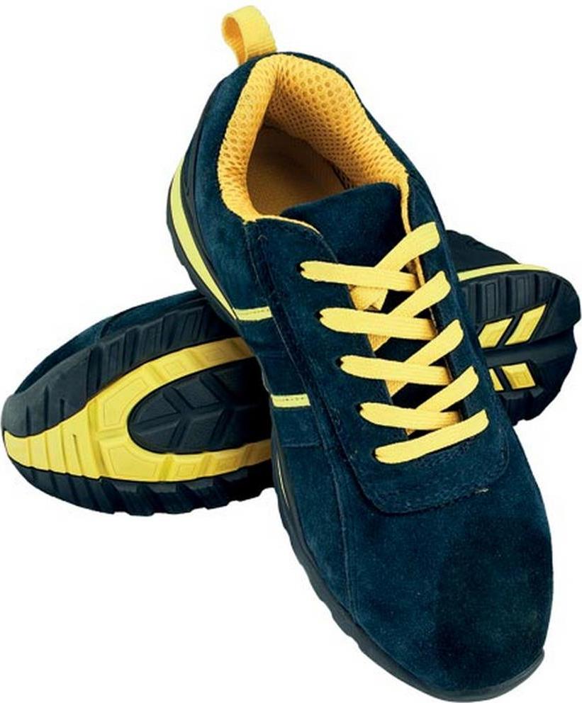 Reis Arbeitsschuhe SB SRA Halbschuhe Wildleder blau/gelb 46 BRNICARAGUA46