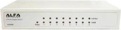 ALFA Network 5-Port Mini Metal Gigabit Switch für hohe Netzwerkleistung AGS05A