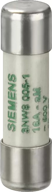 Siemens Zylindersicherungseinsatz, 38 mm, 1 cm, 53 mm, 80 mm, 13 mm, 8 g 3NW8001-1