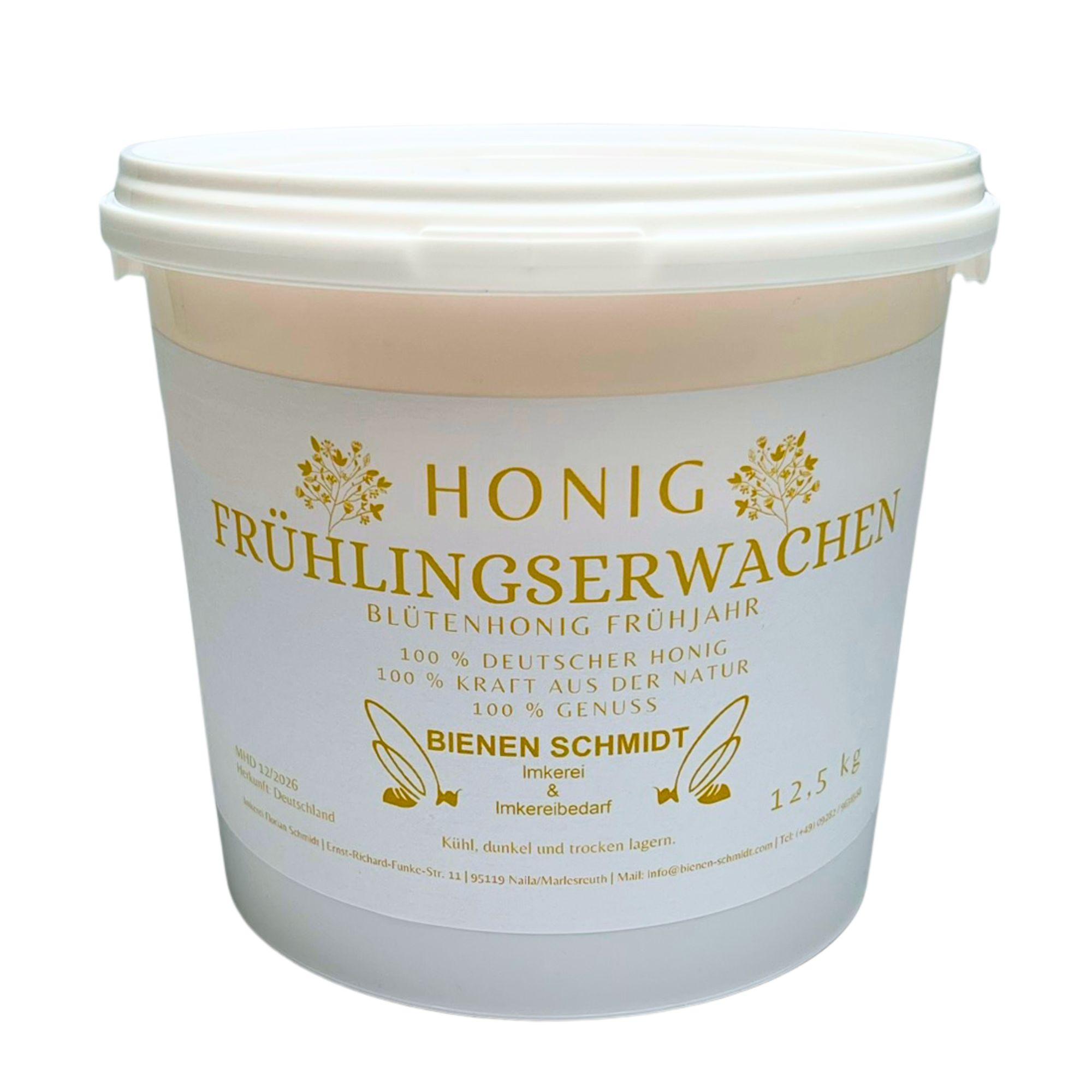 BIENEN SCHMIDT 2,5 kg Frühjahrsblütenhonig "Frühlingserwachen" im Eimer 101