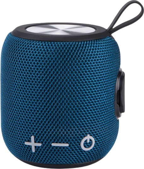 INF Bluetooth-Lautsprecher mit Speicherkartensteckplatz Dunkelblau 378656