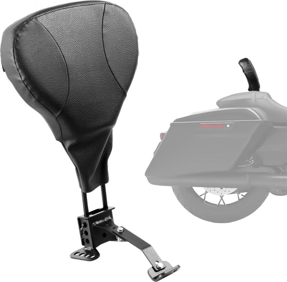 StarTech Motorrad Fahrer Rückenlehne Sissy Bar - für Harley Touring Modelle 2009-2024 - Motorradzubehör MTCQSKBJDKBJKLUJPV0
