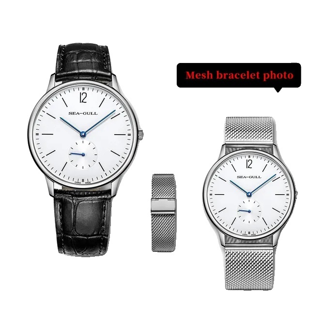 Mechanické hodinky, ultratenký dizajn, vodotesné zafírové sklíčko, 819176005