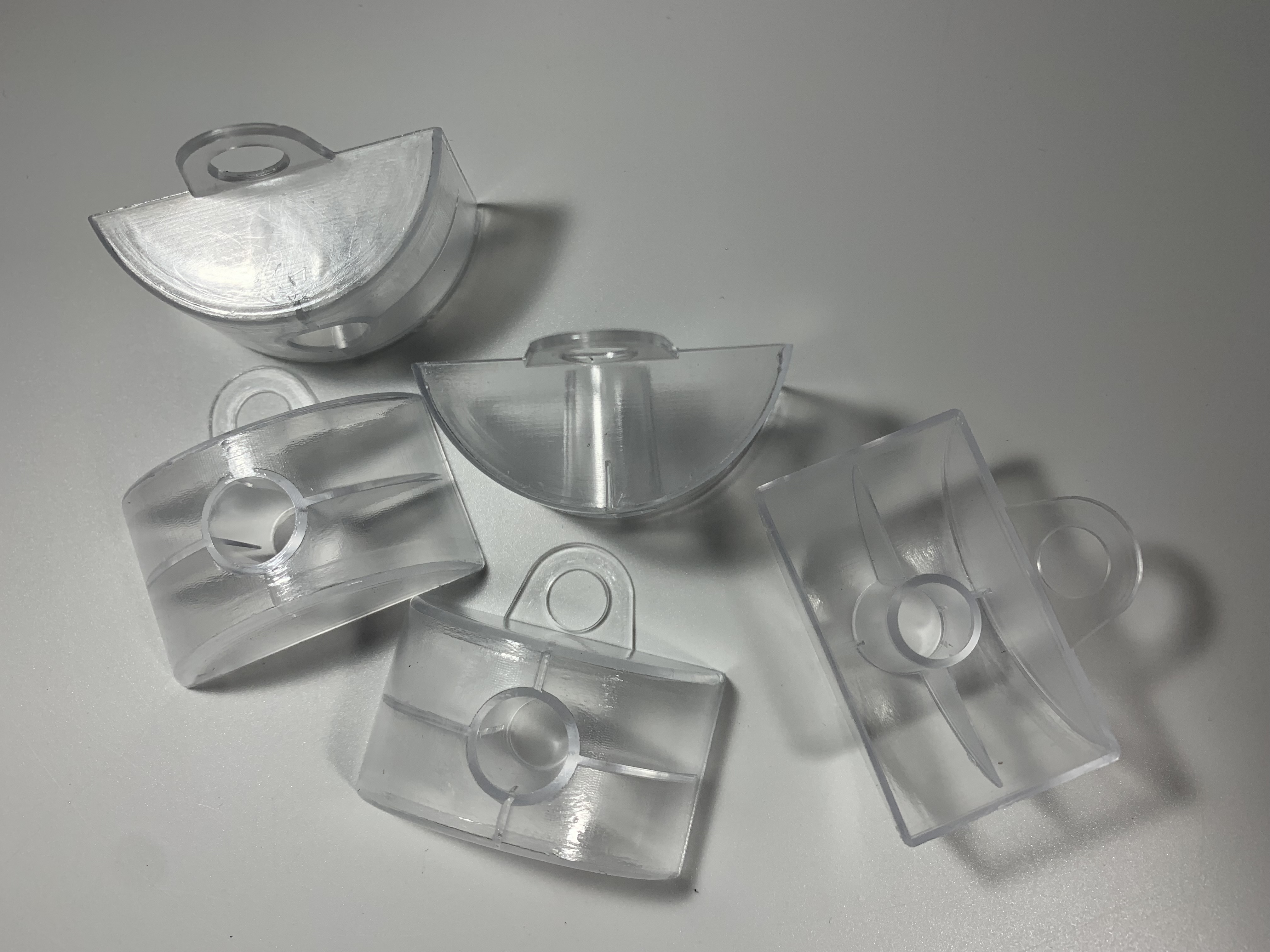 REISSER - Schraubentechnik GmbH Sinus Abstandhalter Kunststoff mit Schraublasche für Trapezprofil 76/18 100 Stück