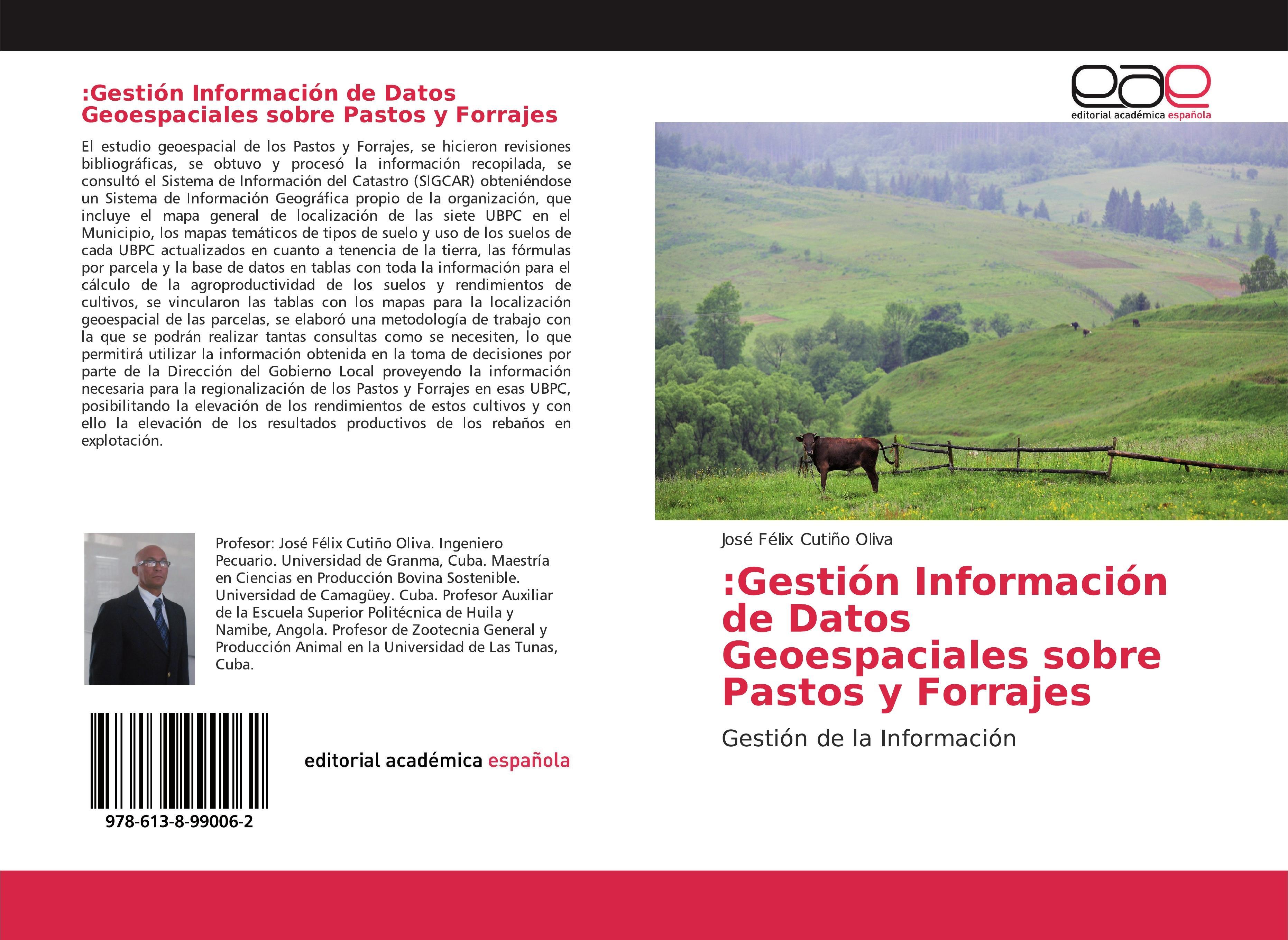 Editorial Académica Española geodatenmanagement für Weiden und Weideland