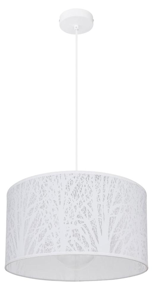 Globo Hängeleuchte, Baum-Nachbildung, weiß, 38 cm, PINNI 130094