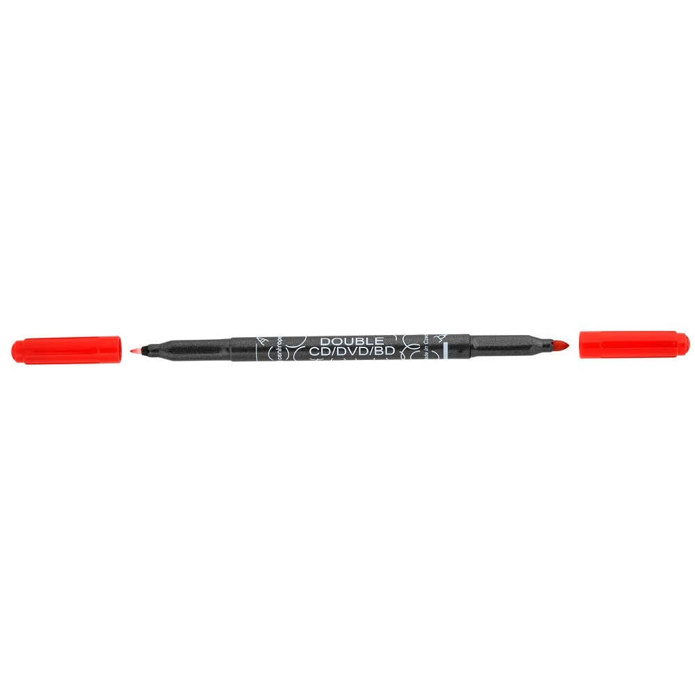 Centropen, Marker 3616, rot, 10 Stück, 0,6/2,5mm, auf Alkoholbasis. CD/DVD-Marker, Preis pro 1Stück 5069