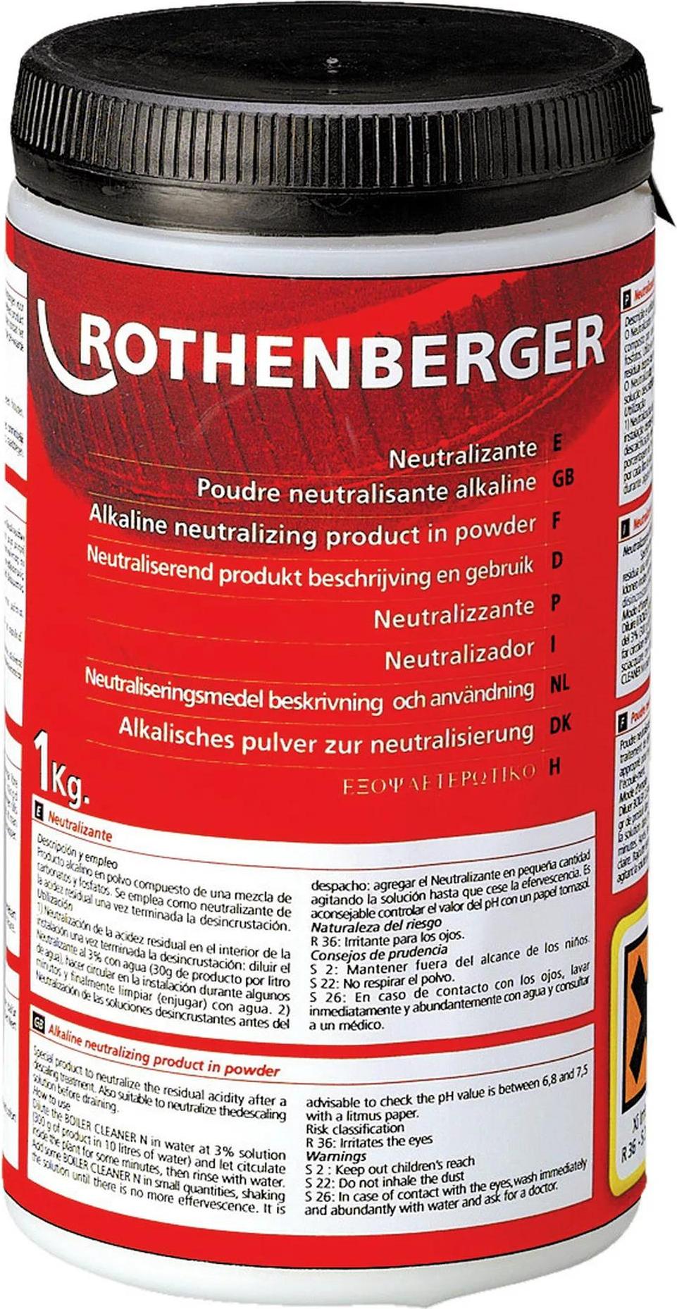 Rothenberger Neutralisator-Pulver neutralisiert ROCAL Acid Plus + Multi 1 kg - 61115