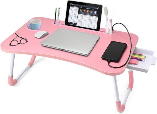 OEM Laptop Arbeitsplatz Tisch - Laptop Arbeitsplatztisch - Mit Ladegerät und USB 2026