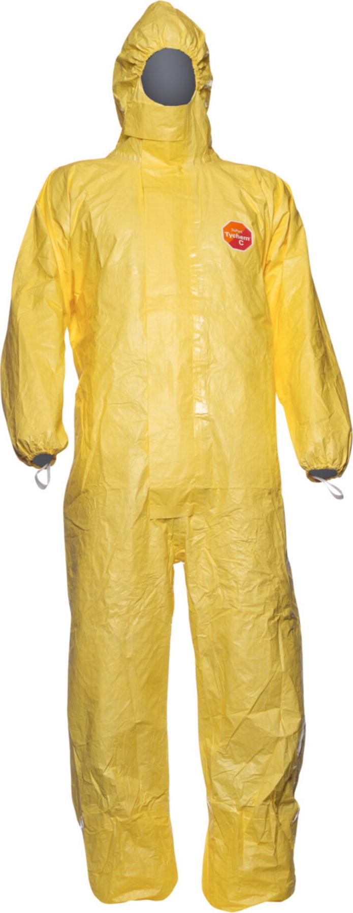 DUPONT DE NEMOURS ( Dupont Schutzoverall Typ 3/4/5/6 Tychem 2000 C, gelb, Unisex-Größe: S D13494990