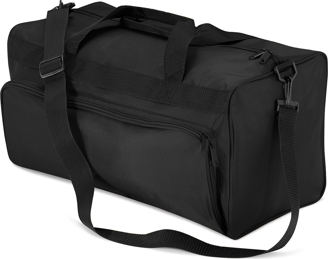 Quadra QD45 | Advertising Holdall / Reisetasche | 50 x 25 x 25 cm - Farbe: Black - Größe: 50 x 25 x 25 cm