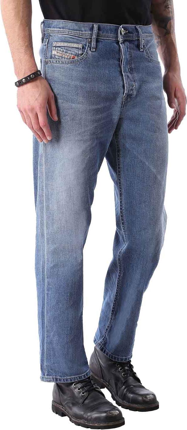 Diesel Herren Jeans Khiro 0852E Regular Straight