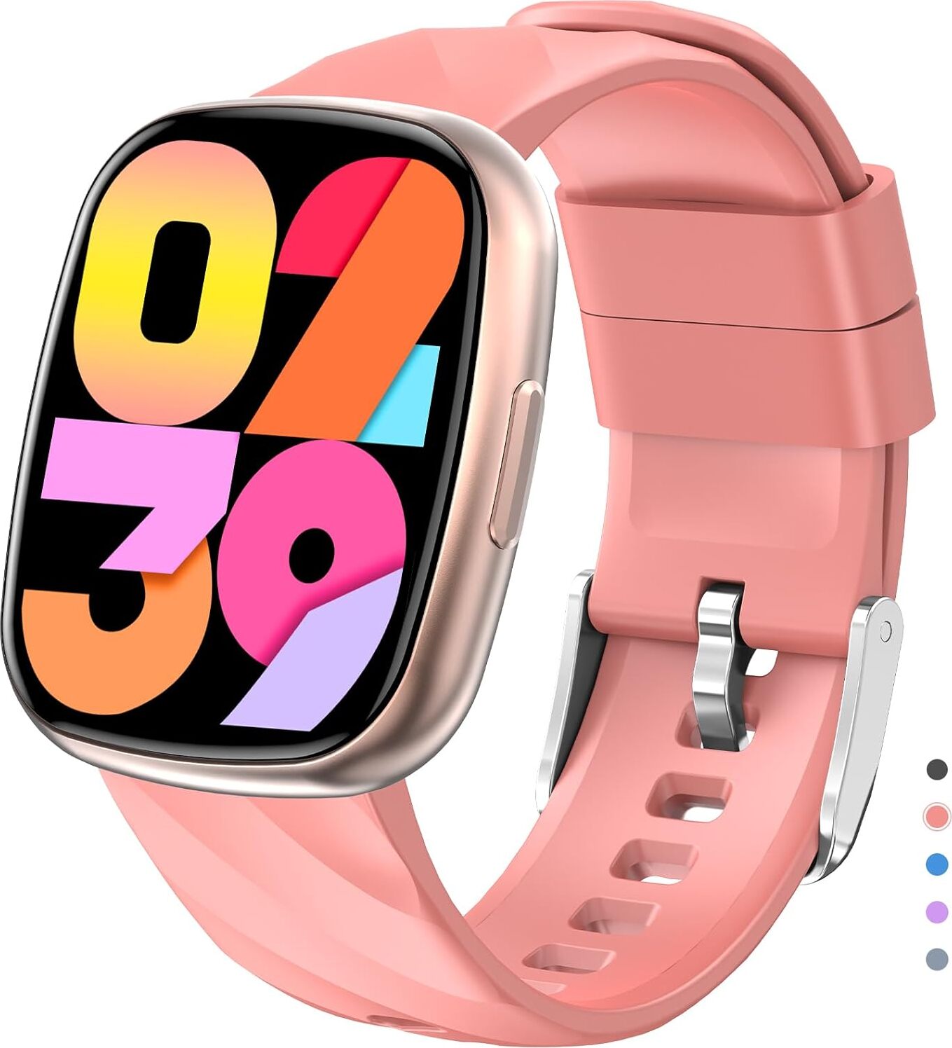 Pthtechus Smartwatch pre deti, 1,75" HD dotykový displej, hodinky pre fitness aktivity, krokomer, budík, 43 športových režimov, funkcia telefónu