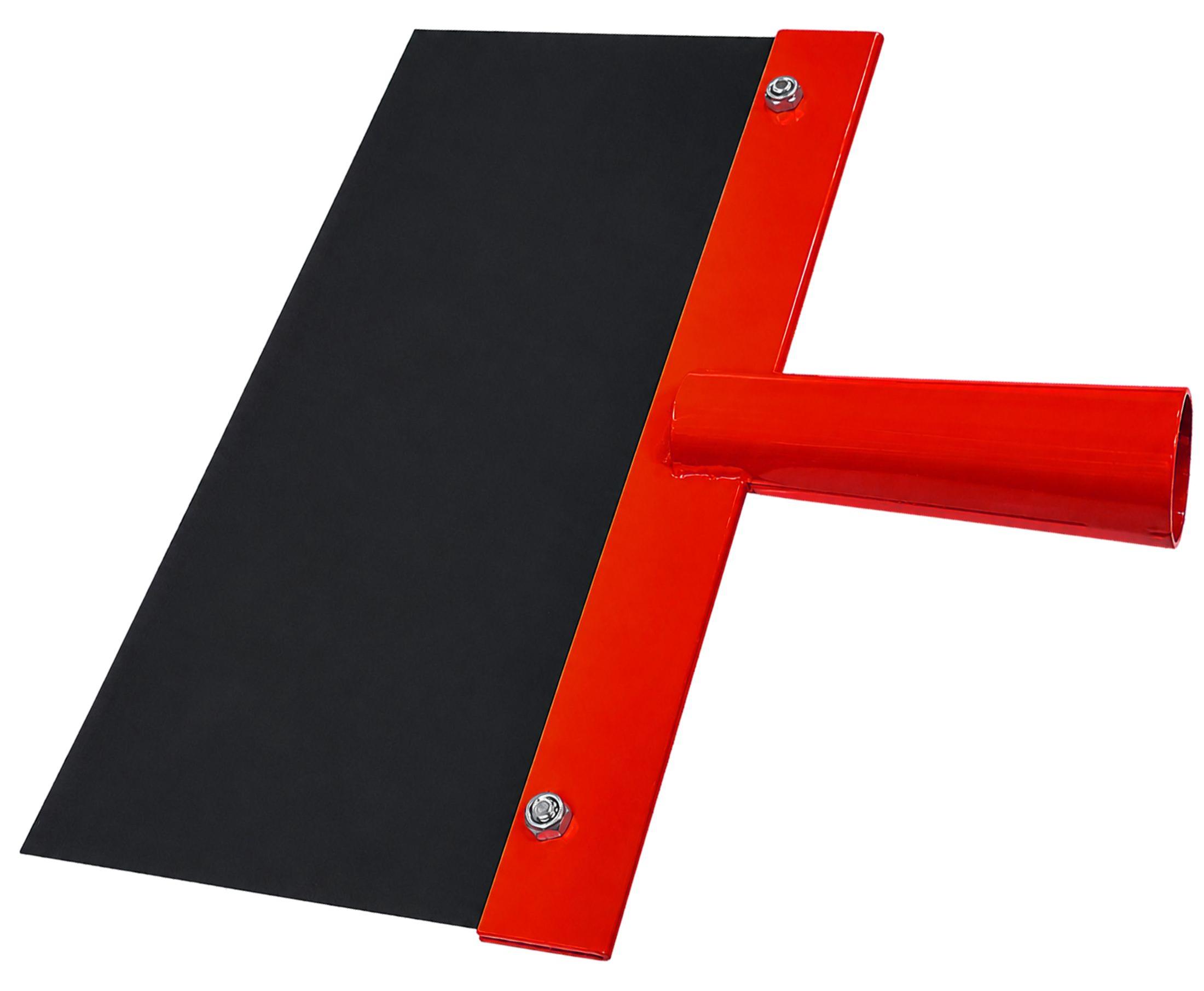 AZprof Stoßscharre 30cm Eisschieber Eisscharre 300 mm Flachscharre Beton-Scharreisen 103-110-0012-AZFT