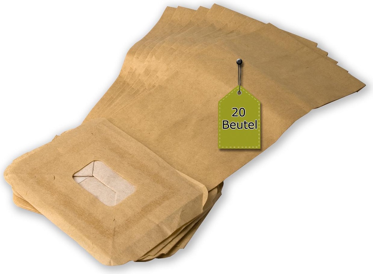 eVendix 20 Staubsaugerbeutel kompatibel mit KARSTADT JET 800 105051