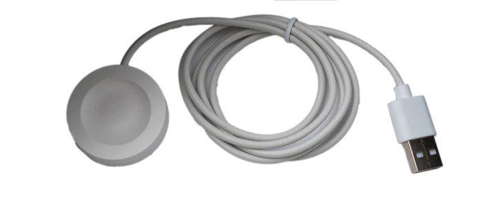 SYSTEM-S USB 2.0 bezdrôtový kábel 100 cm Nabíjacia kolíska pre Huawei Watch GT 4 3 2 Pro Bezdrôtový adaptér