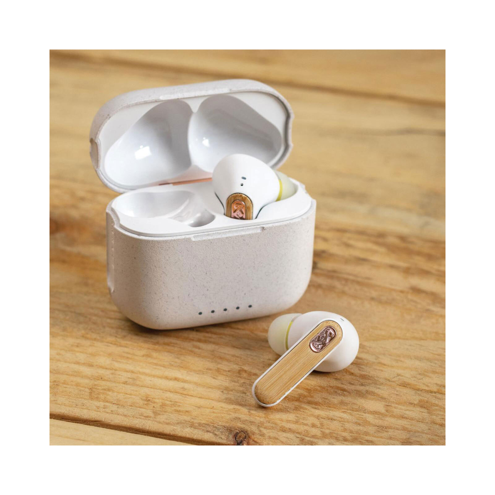 Slúchadlá do uší Marley REDEMPTION ANC 2 čierne, farba:krémová